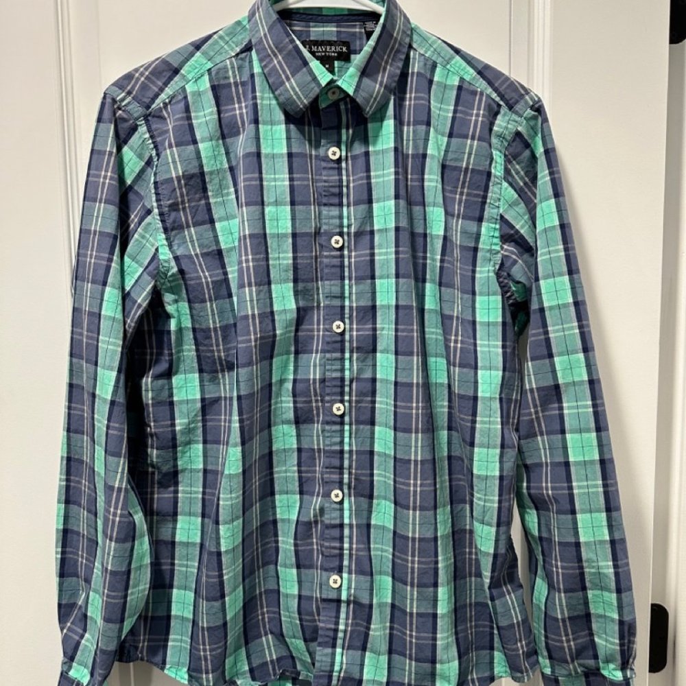 J. Maverick New York Steamboat Dress Shirt